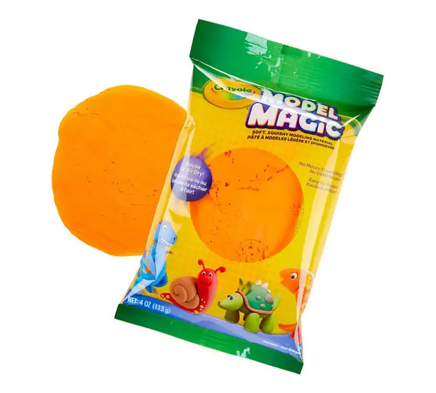 Model Magic Orange Clay 4oz Crayola