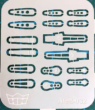 Highlight Model Studio 32 1/24-1/25 Inside/Outside Door Handles Set (8pr)