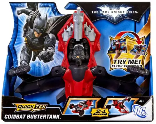 Batman The Dark Knight Rises QuickTek Combat Bustertank Vehicle