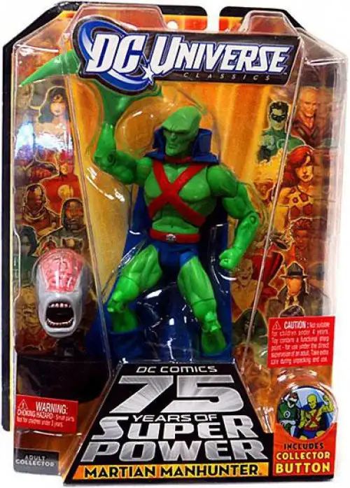 DC Universe 75 Years of Super Power Classics Validus Series Martian Manhunter Action Figure [J'onn J'onzz]