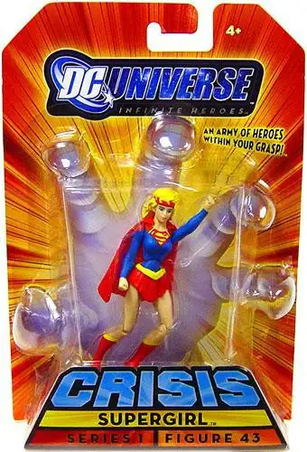 DC Universe Crisis Infinite Heroes Series 1 Supergirl Action Figure #43