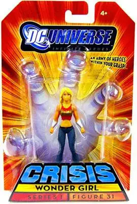 DC Universe Crisis Infinite Heroes Series 1 Wonder Girl Action Figure #31