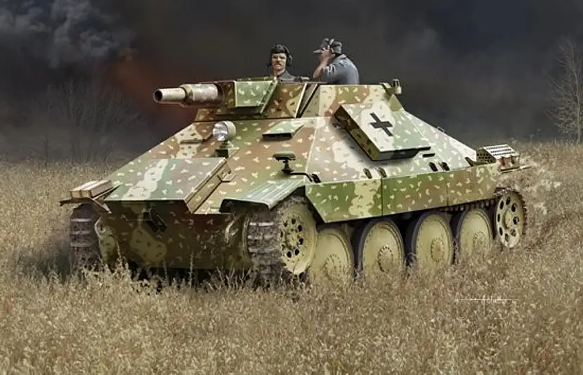 Vollkettenaufklaerer 38 Tank w/7.5cm Kanone 51 L/24 Gun & Interior 1/35 Dragon