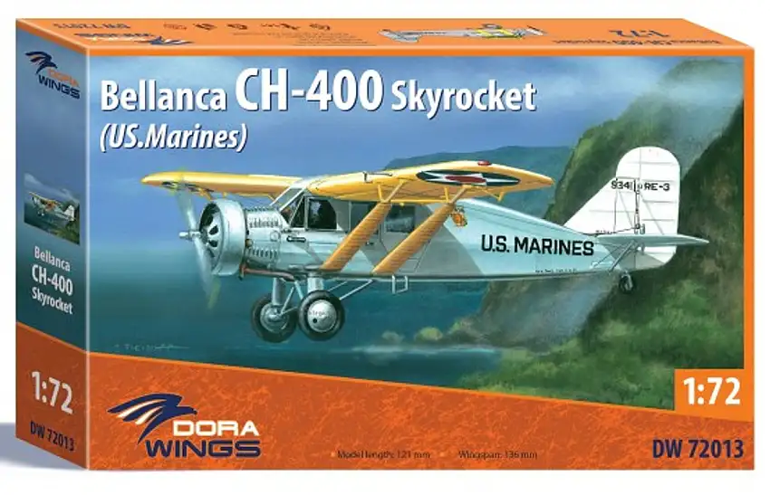 Bellanca CH400 Skyrocket US Marines Utility Aircraft 1/72 Dora Wings