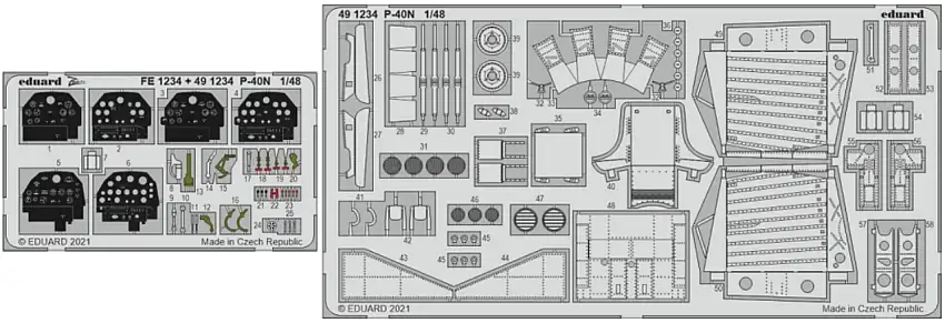 P-40N for ACY (Painted) 1/48 Eduard