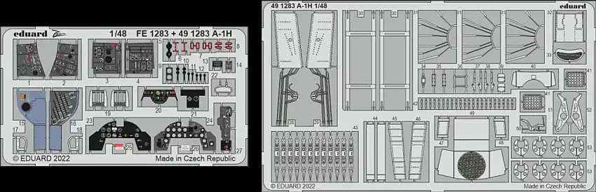 A-1H for TAM (Painted) 1/48 Eduard