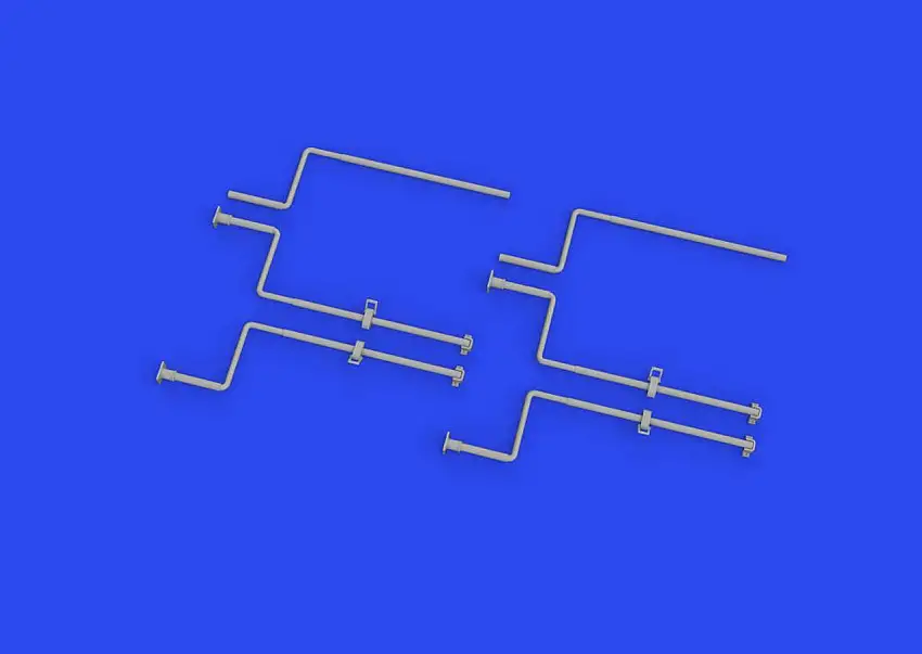 WWII German Starter Crank Handles (Resin) 1/35 Eduard