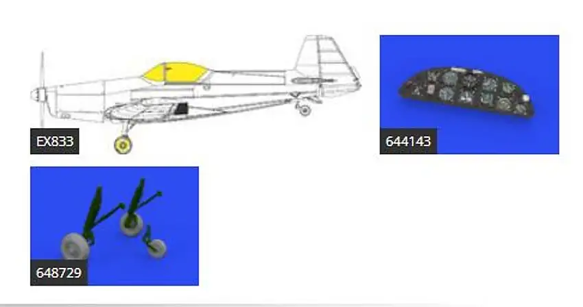 Z-526AFS LooKplus for EDU 1/48 Eduard