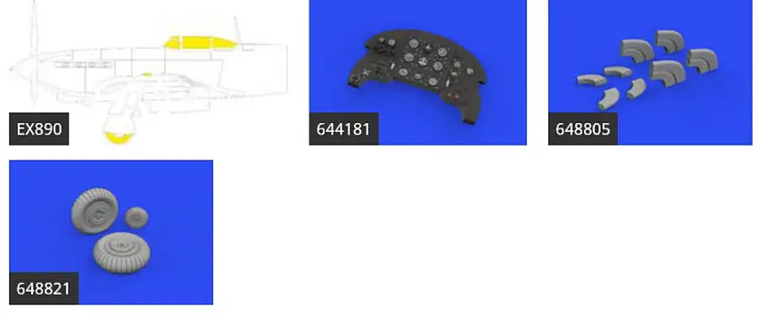 Yak-9D LooKplus for ZVE (Photo-Etch & Resin) 1/48 Eduard