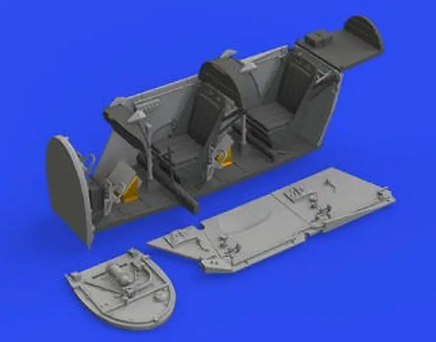 Z-126 Trener Cockpit for EDU (Photo-Etch & Resin) 1/48 Eduard