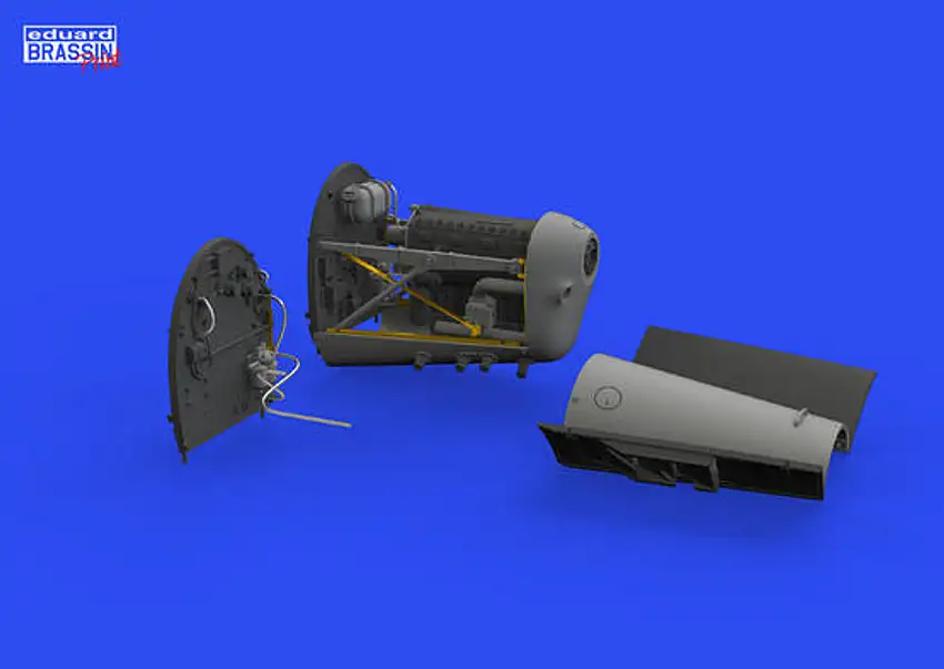 Z-126 Trener Walter Minor 4 Engine for EDU (Photo-Etch & Resin) 1/48 Eduard