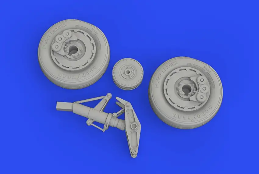 A-1J Wheels for TAM (Mask & Resin) 1/48 Eduard