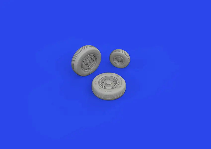A-10C Wheels for ACY (Mask & Resin) 1/48 Eduard