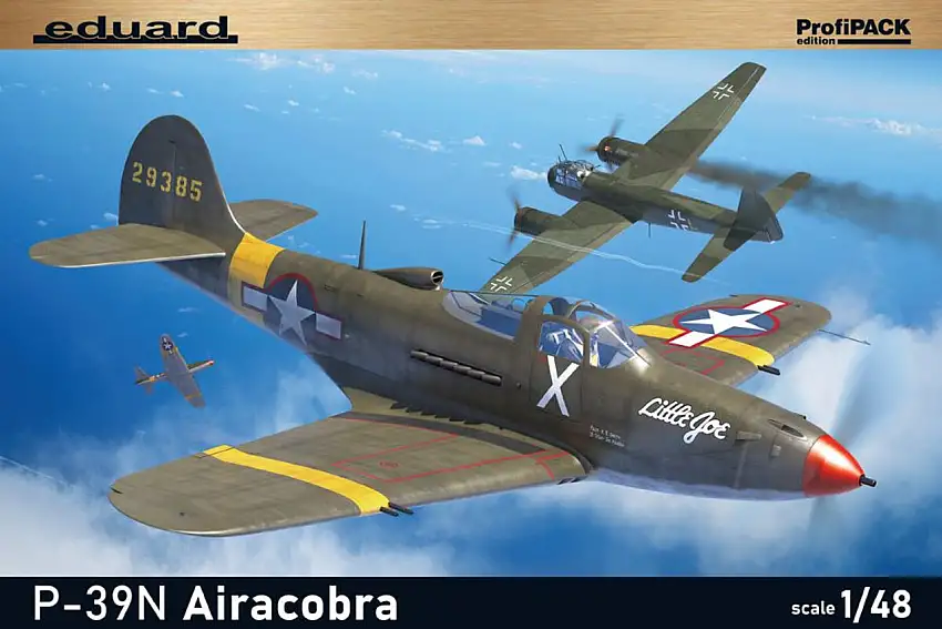 WWII P-39N Airacobra US Fighter (Profi-Pack Plastic Kit) 1/48 Eduard