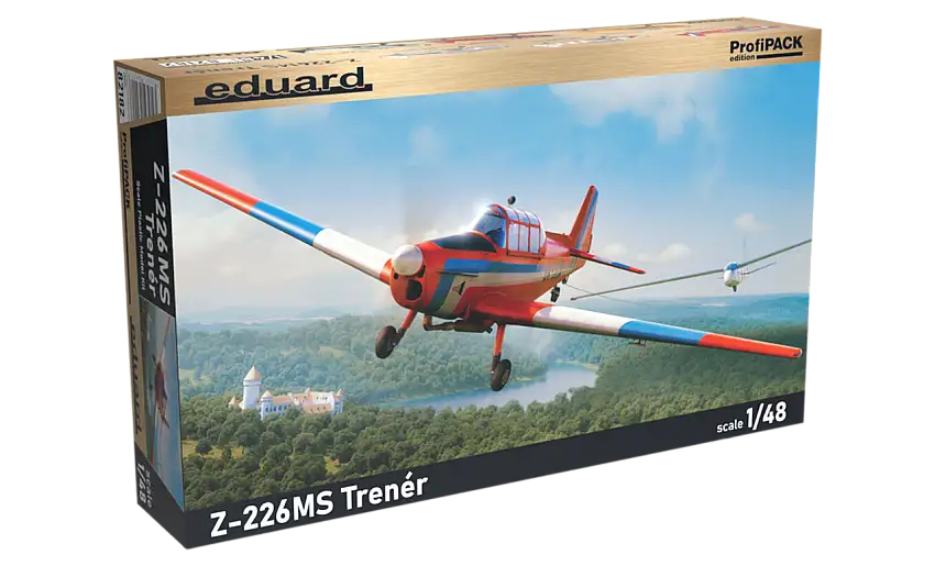 Z-226MS Trener Two-Seater Trainer Aircraft (Profi-Pack Plastic Kit) 1/48 Eduard