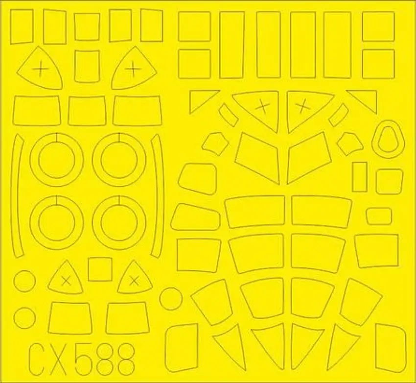 Beaufort Mk I for ARX 1/72 Eduard Masks