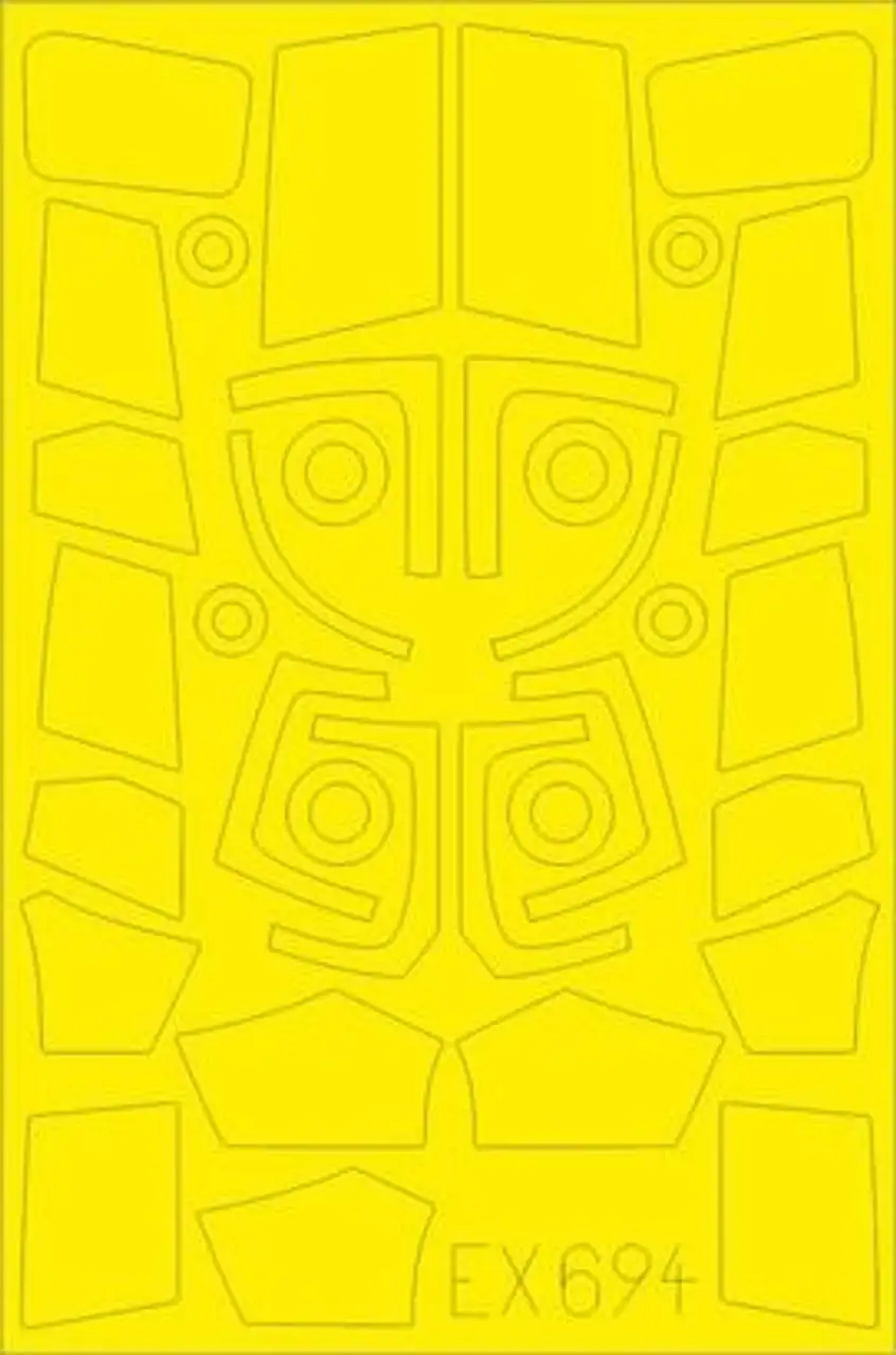 Mask Aircraft- SA365N for KTY 1/48 Eduard