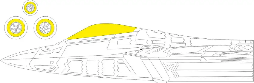 F-22A TFace for ILK 1/48 Eduard Masks