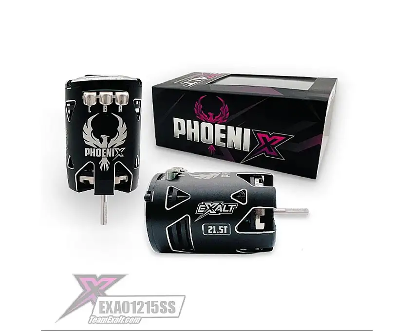 Team Exalt Phoenix Silver Spec Brushless 2S Motor (21.5T)