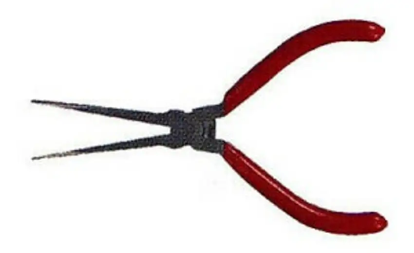 6" Spring Loaded Soft Grip Long Needle Nose Pliers Excel Tools