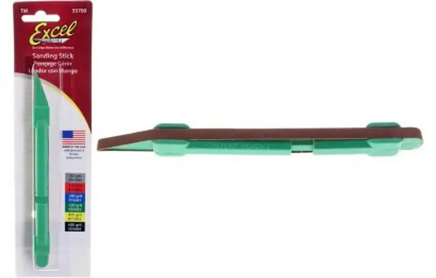 Sanding Stick w/320 Grit Belt Excel Tools