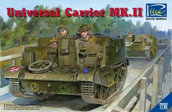 Riich Models 35027 1/35 Universal Carrier Mk II w/Full Interior