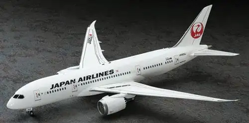 Hasegawa 10717 1/200 B787-8 JAL Commercial Airliner