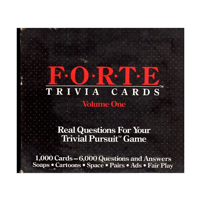 Trivial Pursuit - Forte Expansion #1