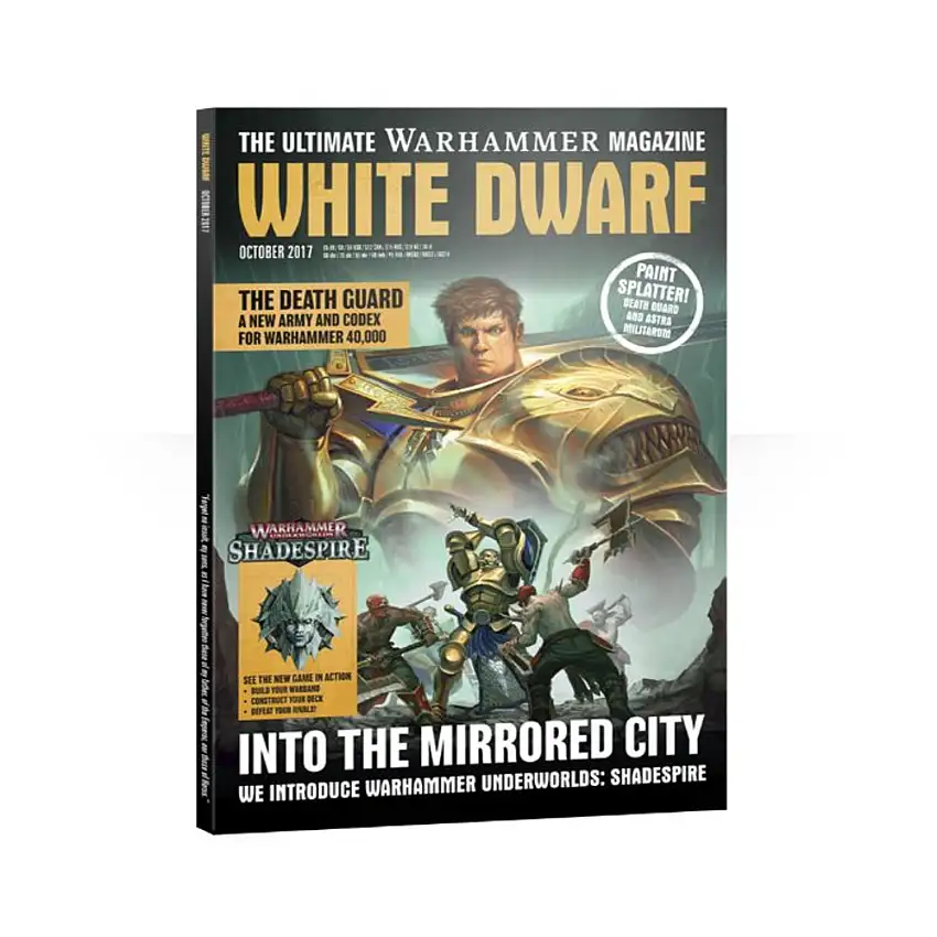 #423 "Into the Mirrored City, The Death Guard - A New Army and Codex, Paint Splatter!"
