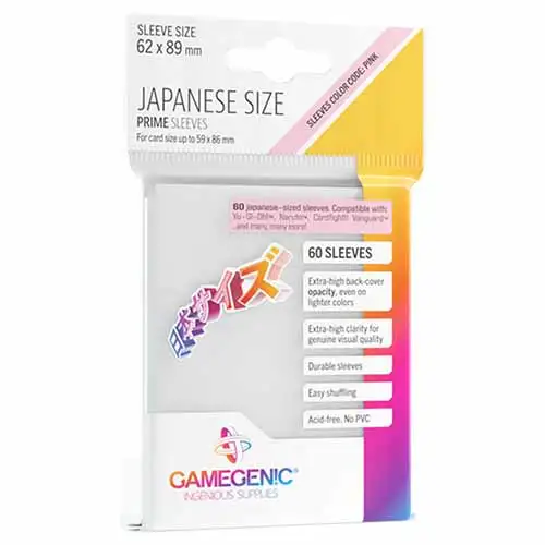 Prime Sleeves: Japanese Sized - White (60)