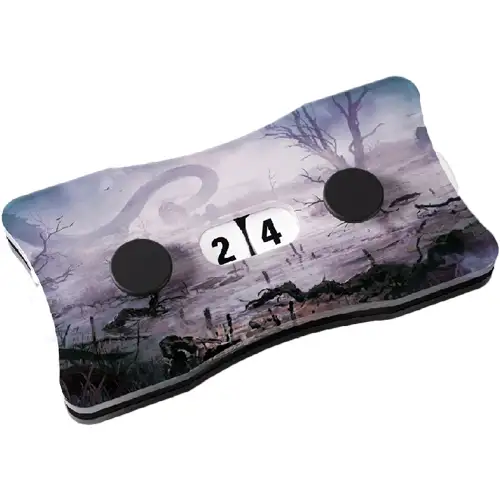 Acrylic Life Counters: Double Dials - Swamp