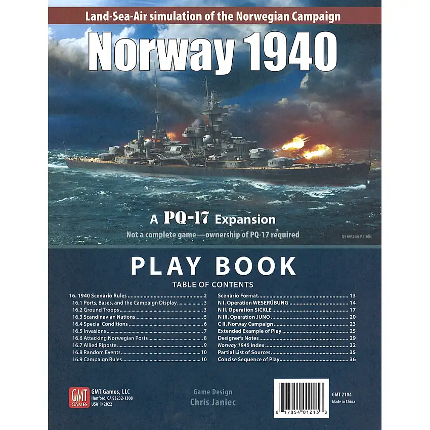 PQ-17: Norway 1940 Expansion