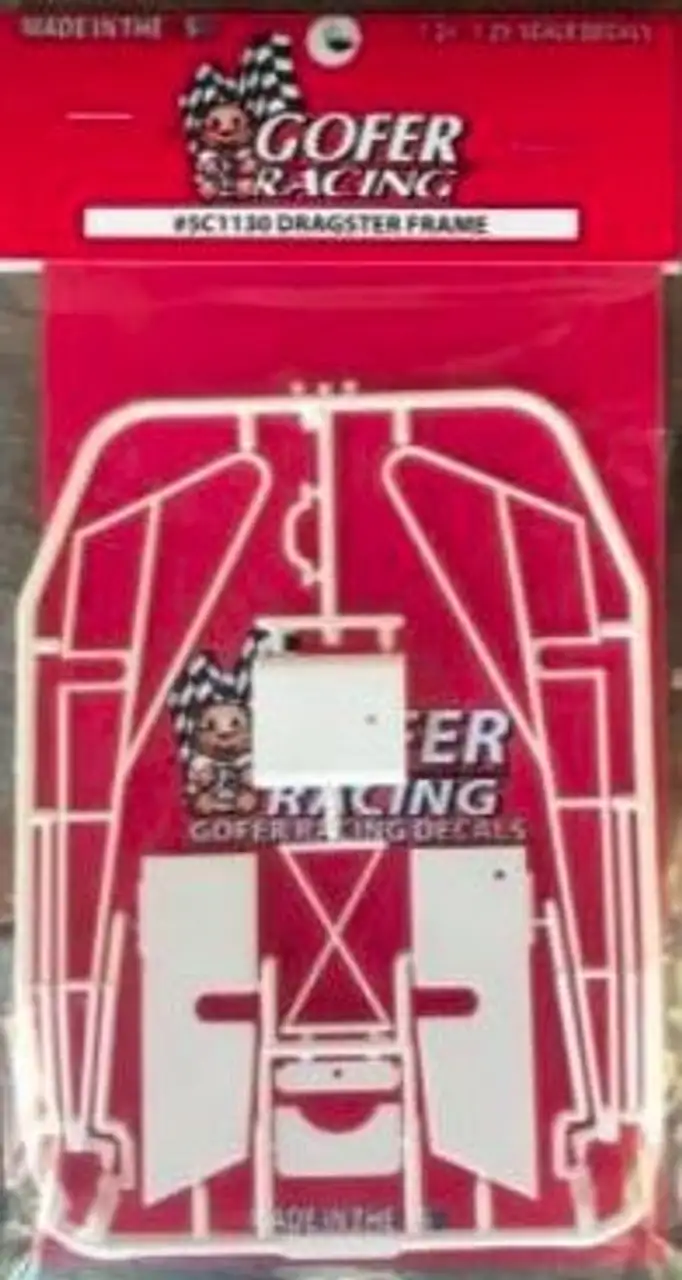 Top Fuel Dragster Frame Plastic Kit 1/24-1/25 Gofer Racing