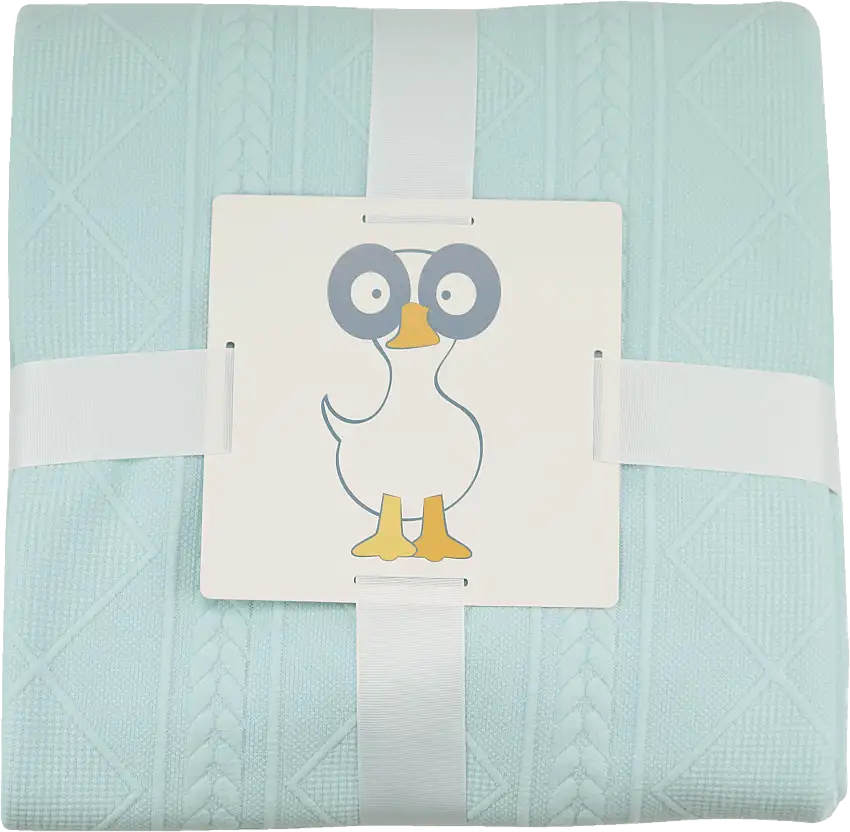 Mint 50" X 60" Full Size Knit Throw