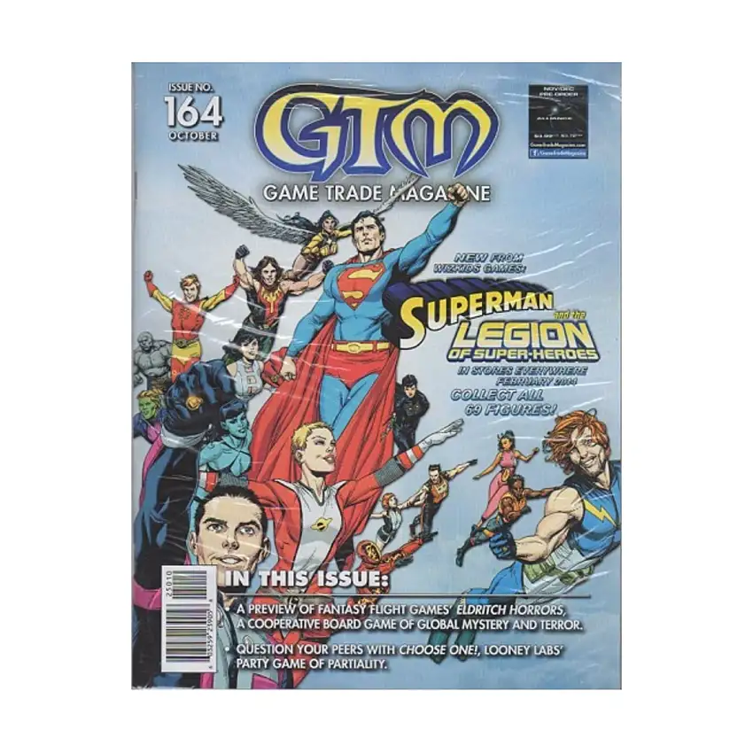 #164 "Looney Labs Promo Card, Superman and the Legion of Super-Heroes Clix, Eldritch Horrors"