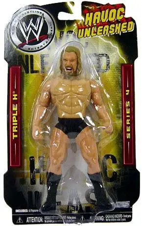 WWE Wrestling Havoc Unleashed Series 4 Triple H Action Figure