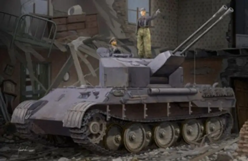 German Flakpanzer V Ausf A Tank 1/35 Hobby Boss