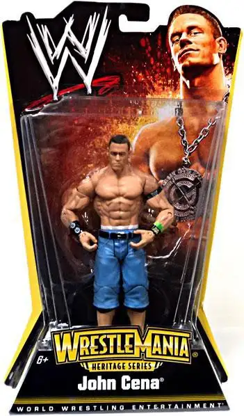 WWE Wrestling WrestleMania Heritage Series 1 John Cena Action Figure