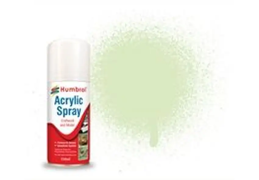 150ml Acrylic Matte Beige Green Spray Humbrol