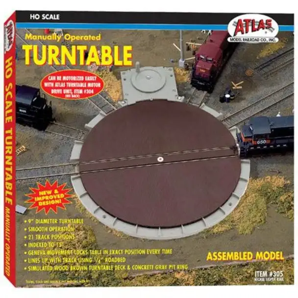 HO 21 STALL TURNTABLE