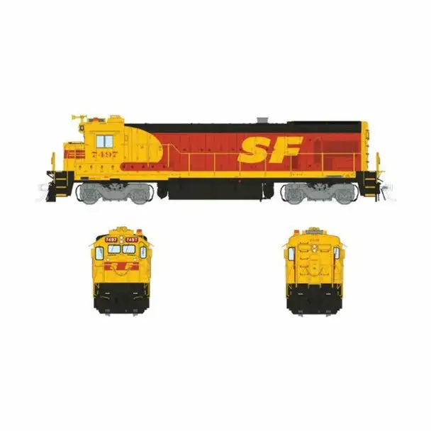 HO ATSF B36-7 #7497