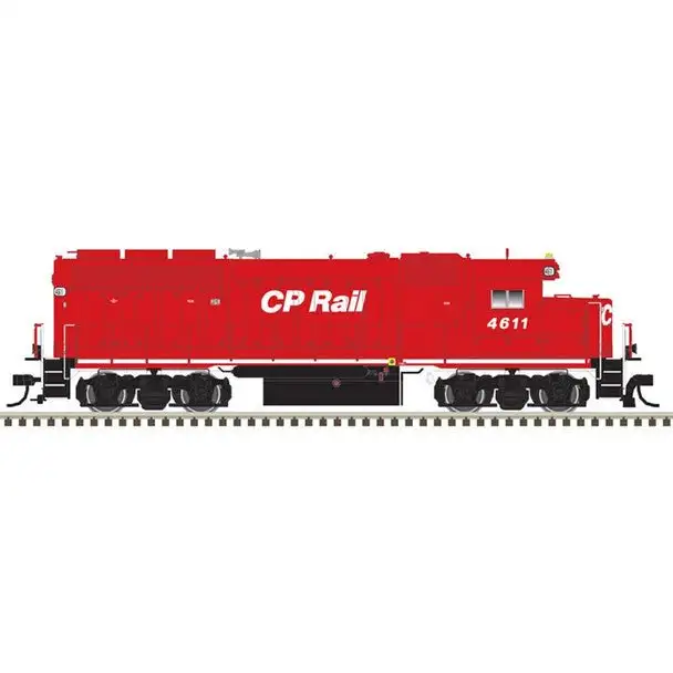 HO CP RAIL GP-40 SLV#4611
