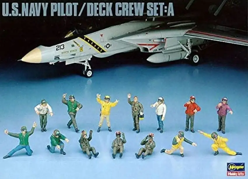 Hasegawa 36006 1/48 Carrier Crew A