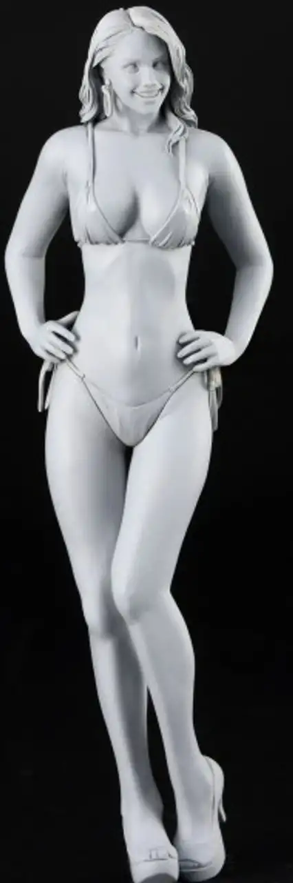 American Lowriders Girl (Resin) (Ltd Edition) (New Tool) 1/12 Hasegawa