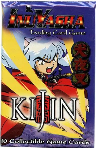 InuYasha Trading Card Game Kijin Booster Pack [10 Cards]