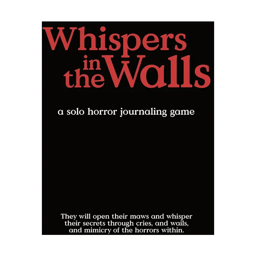 Whispers in the Walls (1st Edition)