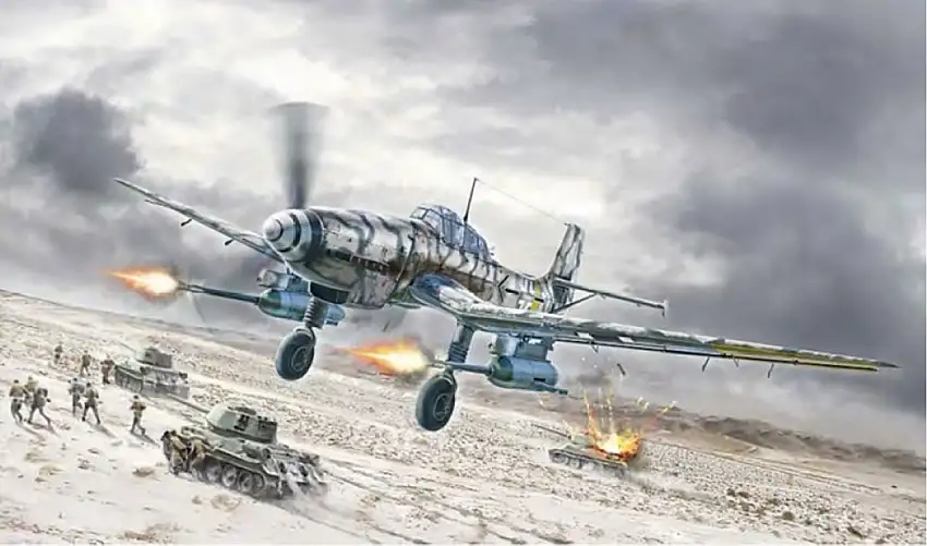 Ju 87G-2 Kannonenvogel German Dive Bomber 1/72 Italeri