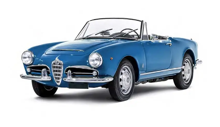 Alfa Romeo Giulia 1600 Spider Car 1/24 Italeri