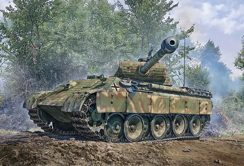 SdKfz 171 PzKpfw V Panther Ausf A Tank 1/72 Italeri