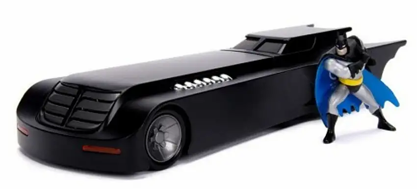 DC Comics Animated Series Batmobile w/Batman Figure 1/24 Jada
